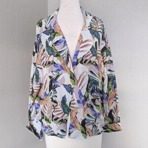 Sanctuary Tropical Print Blazer Size Medium